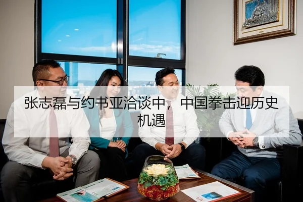 张志磊与约书亚洽谈中，中国拳击迎历史机遇